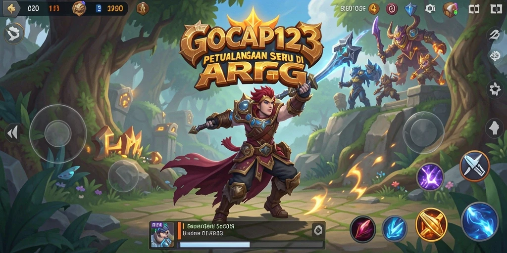Tampilan gameplay GOCAP123 yang mendebarkan dan penuh aksi.