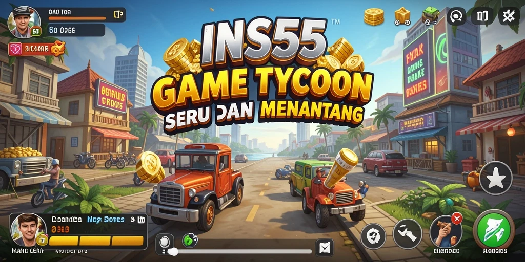 Tampilan gameplay INS55 yang menarik dan interaktif.
