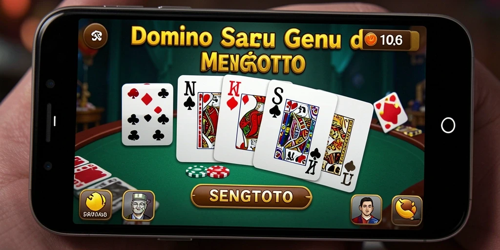 Tampilan menarik gameplay Domino di SENGTOTO.